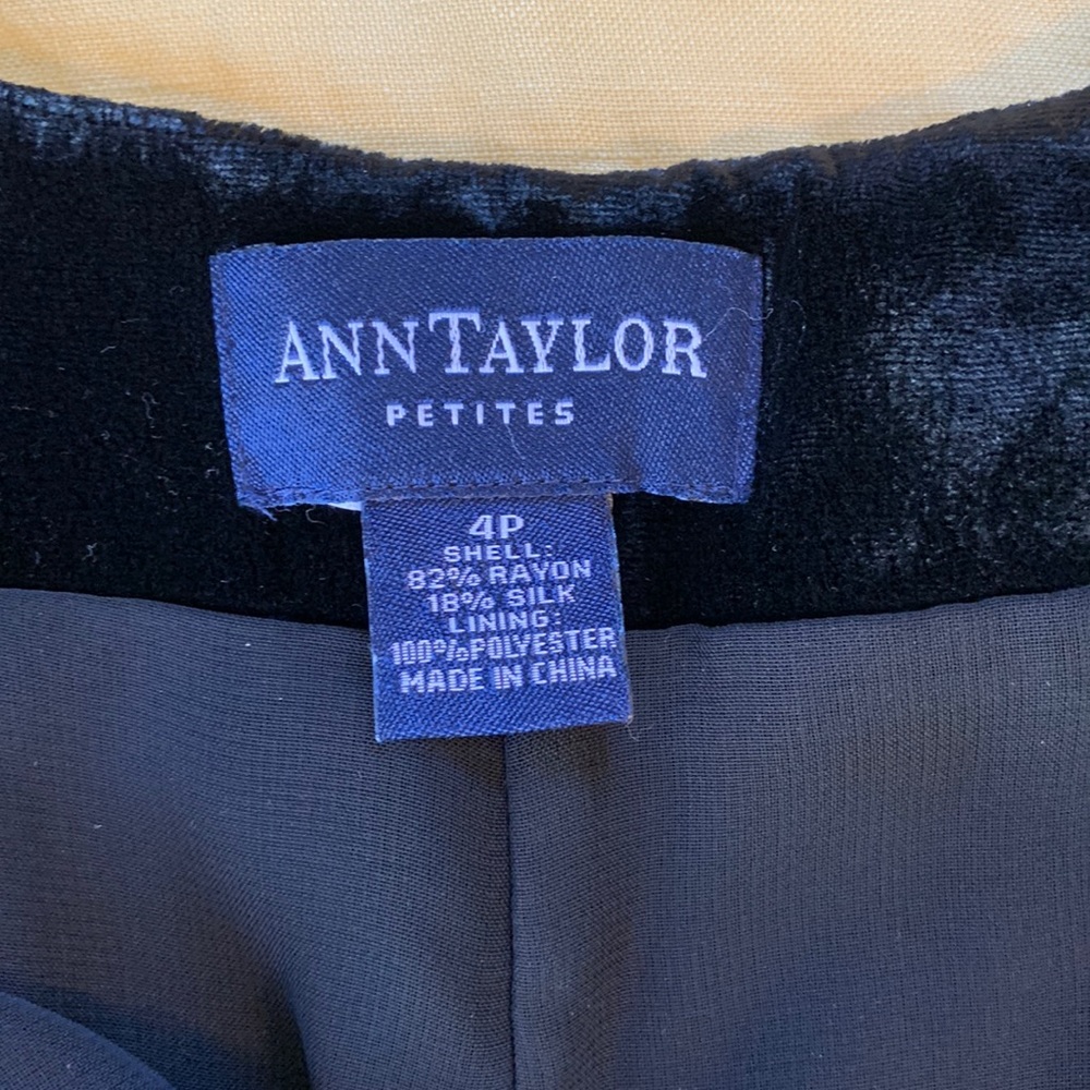 Vintage Ann Taylor Velvet Pants